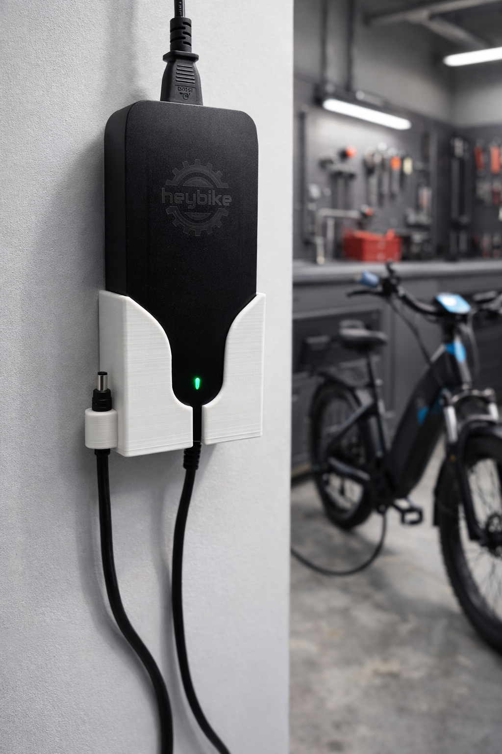 Hey Bike Charger Organizer Wall Mount - HBCM-546400